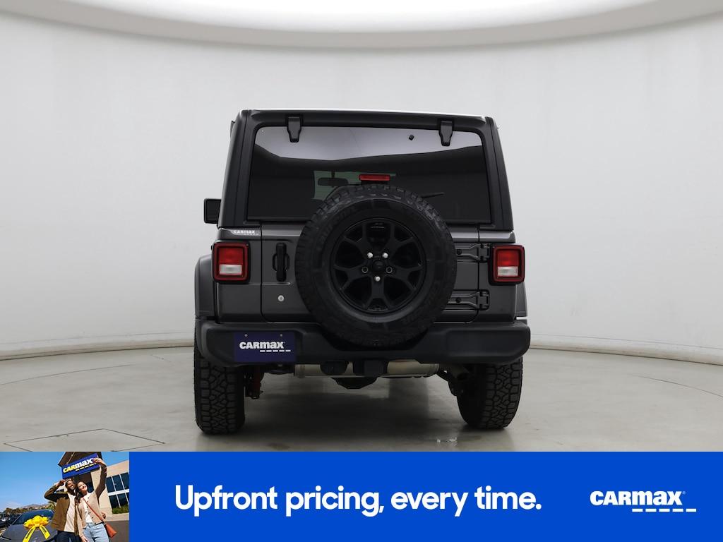 used 2021 Jeep Wrangler car, priced at $27,998