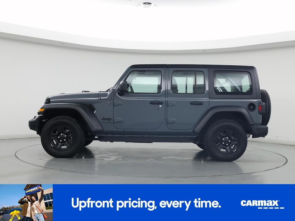 used 2024 Jeep Wrangler car, priced at $32,998