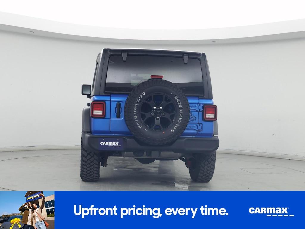 used 2021 Jeep Wrangler car, priced at $27,998