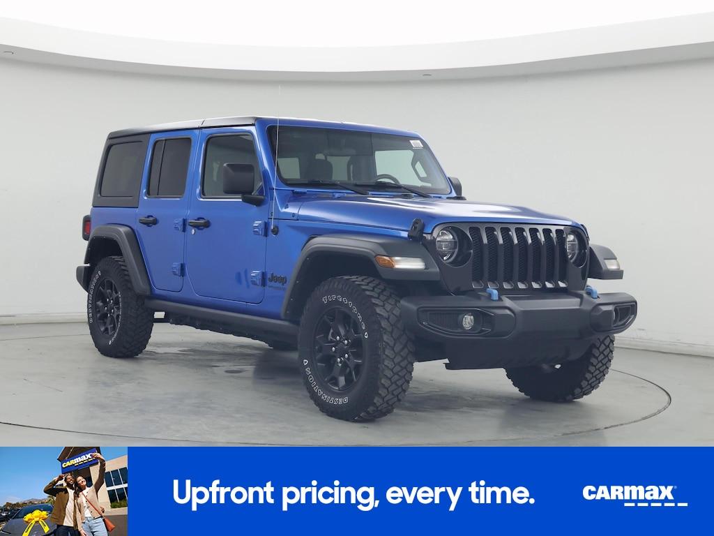 used 2021 Jeep Wrangler car, priced at $27,998