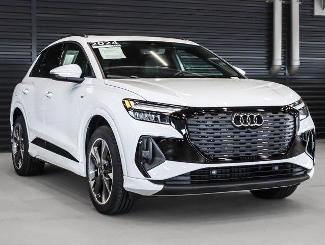 used 2024 Audi Q4 e-tron car, priced at $31,400