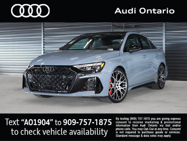 new 2026 Audi RS 3 car, priced at $76,205