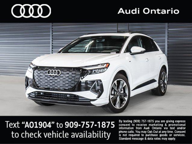 used 2024 Audi Q4 e-tron car, priced at $37,800