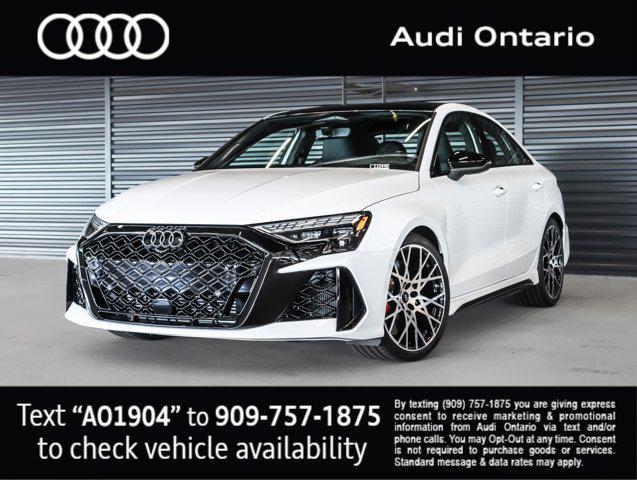 new 2026 Audi RS 3 car, priced at $68,195
