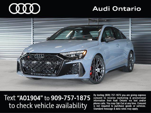 new 2026 Audi RS 3 car, priced at $79,355