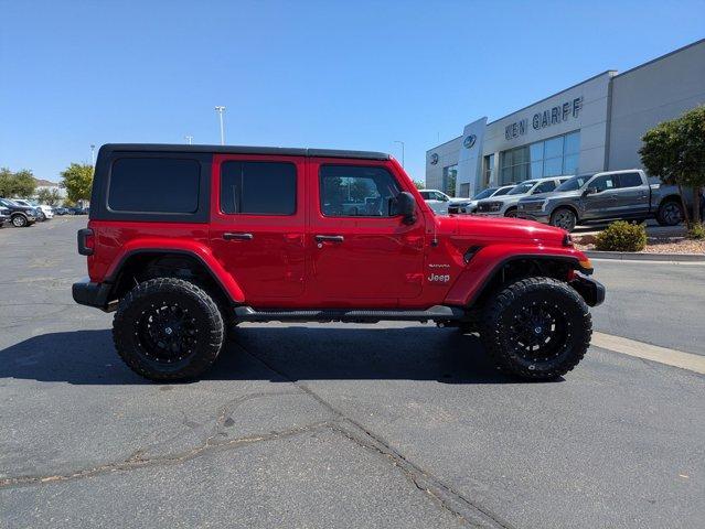used 2020 Jeep Wrangler Unlimited car, priced at $24,662