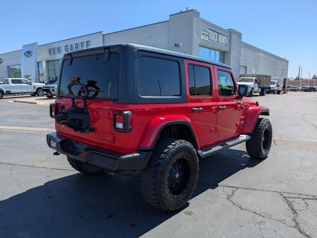 used 2020 Jeep Wrangler Unlimited car, priced at $24,662