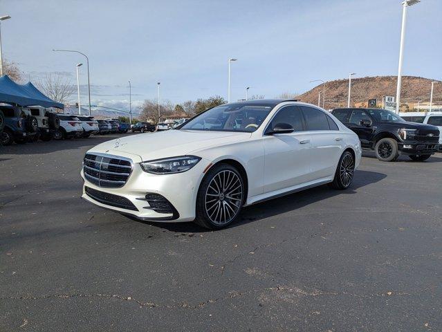 used 2022 Mercedes-Benz S-Class car, priced at $61,750
