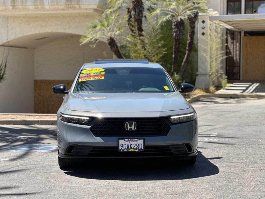 2023 Gray Honda Accord Hybrid
