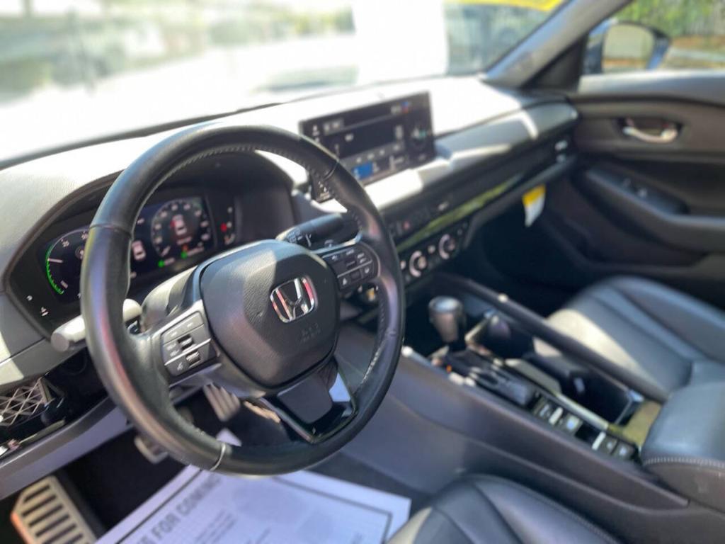2023 Gray Honda Accord Hybrid