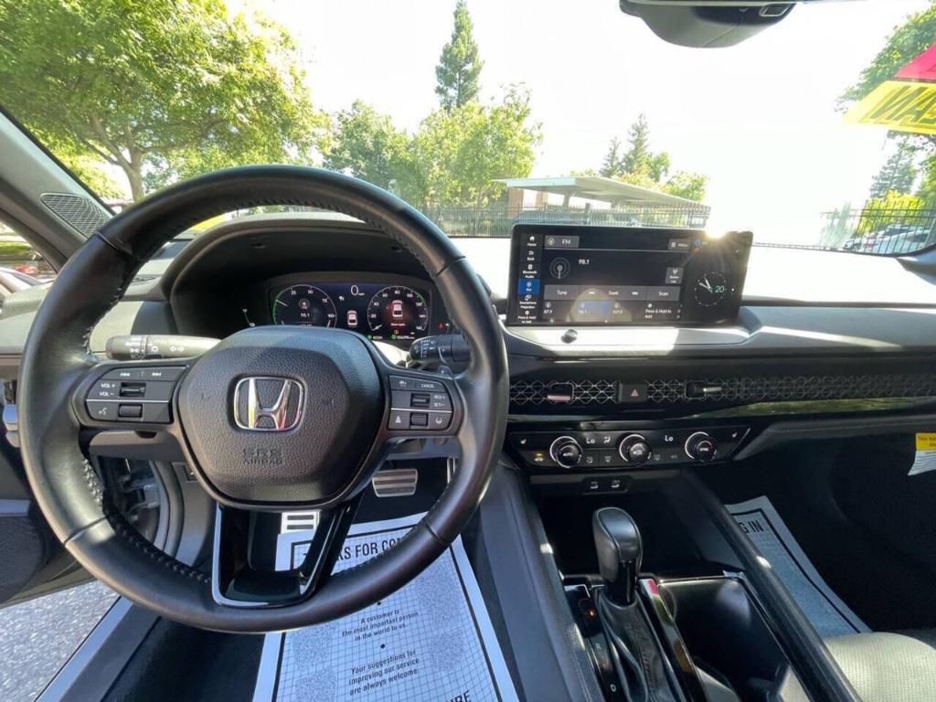 2023 Gray Honda Accord Hybrid