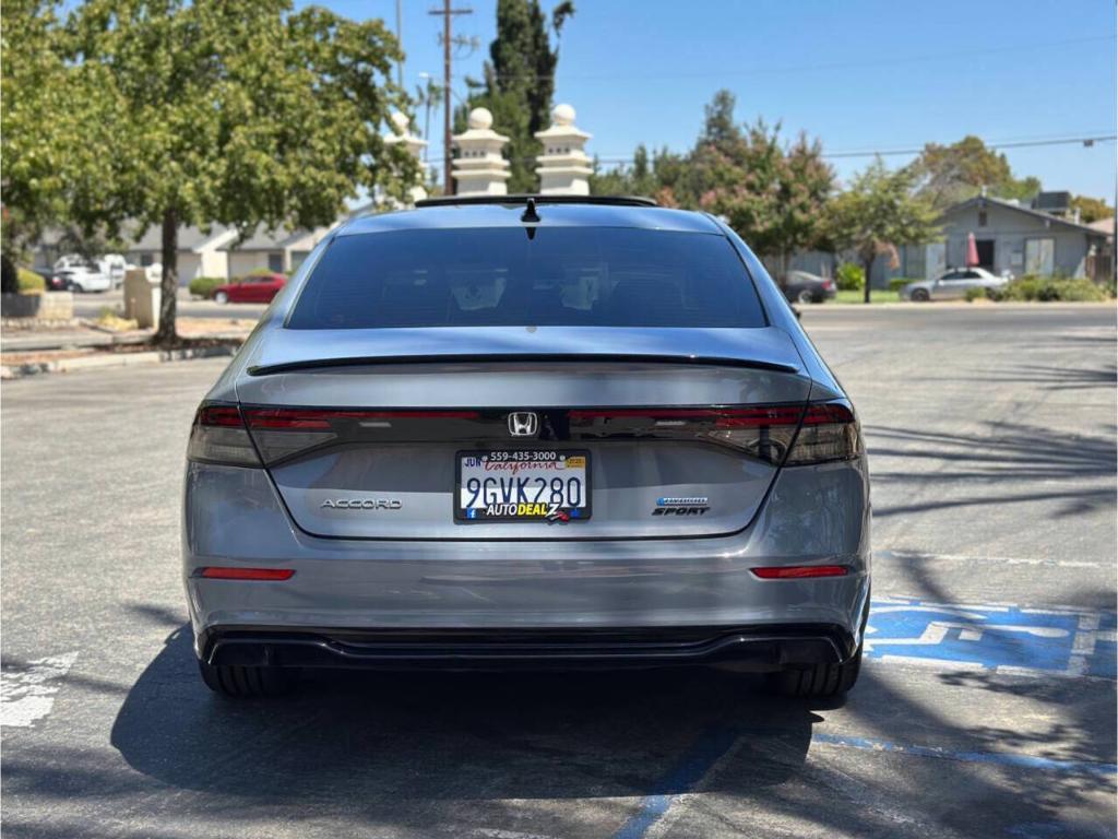 2023 Gray Honda Accord Hybrid