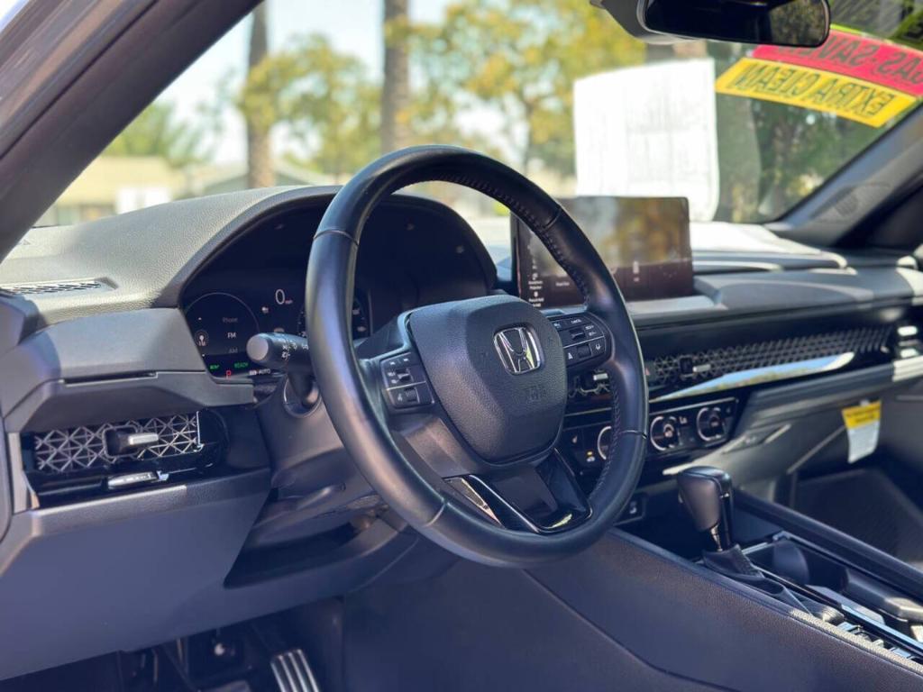 2023 Gray Honda Accord Hybrid