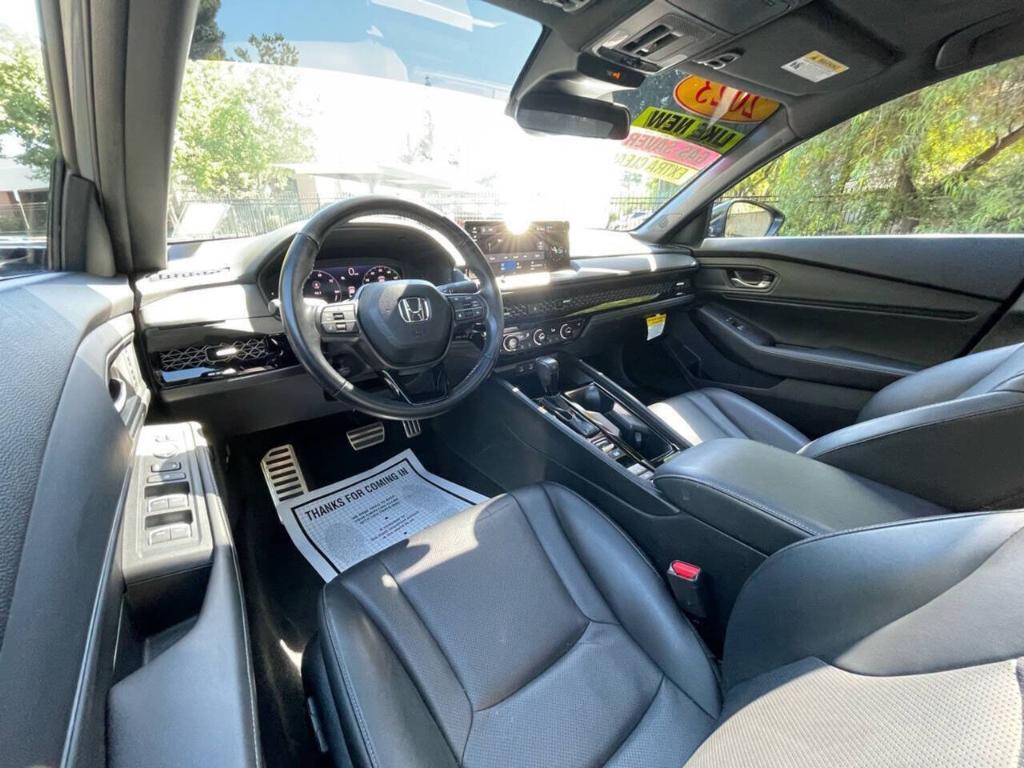 2023 Gray Honda Accord Hybrid