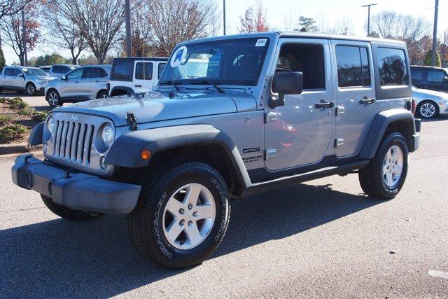 used 2017 Jeep Wrangler Unlimited car, priced at $24,169