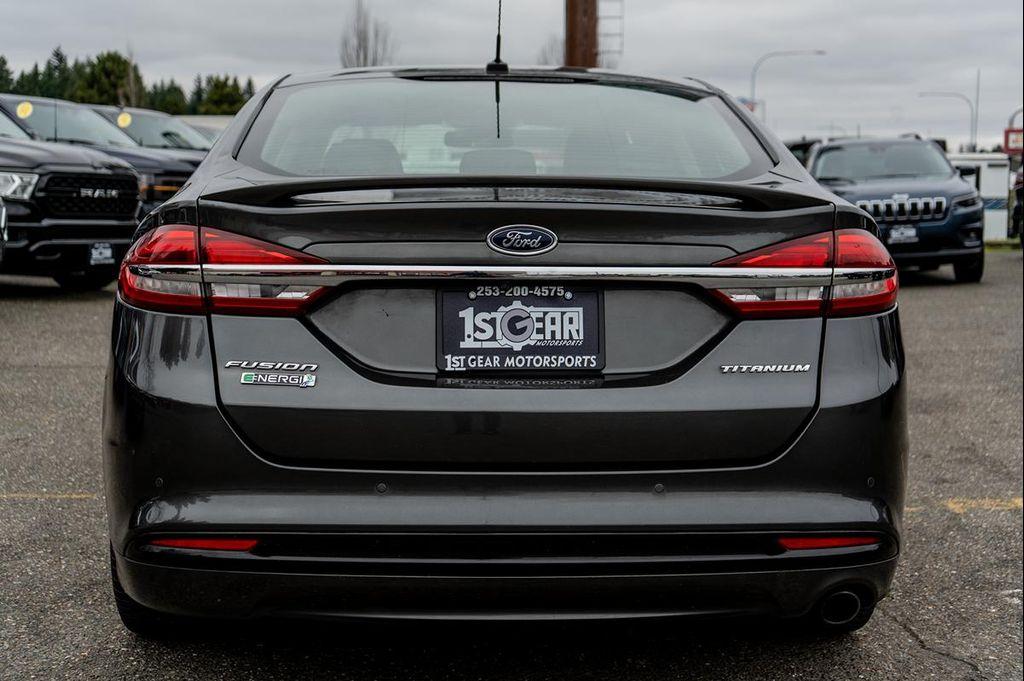 used 2018 Ford Fusion Energi car, priced at $14,977