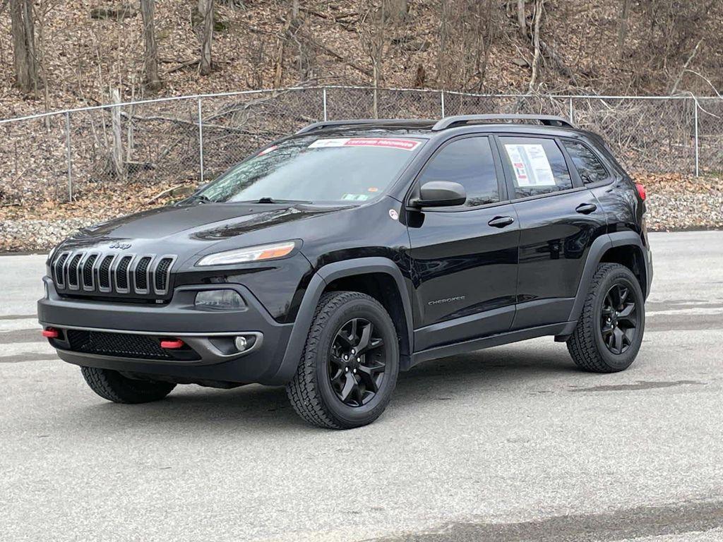 used 2015 Jeep Cherokee car, priced at $11,974