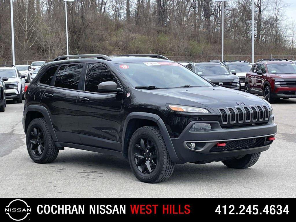 used 2015 Jeep Cherokee car, priced at $11,974