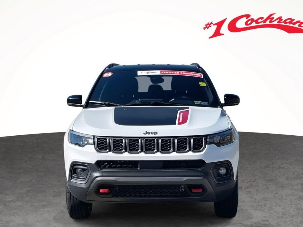 used 2024 Jeep Compass car, priced at $22,489