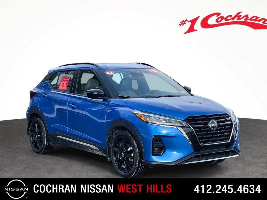 used 2023 Nissan Kicks car, priced at $18,990