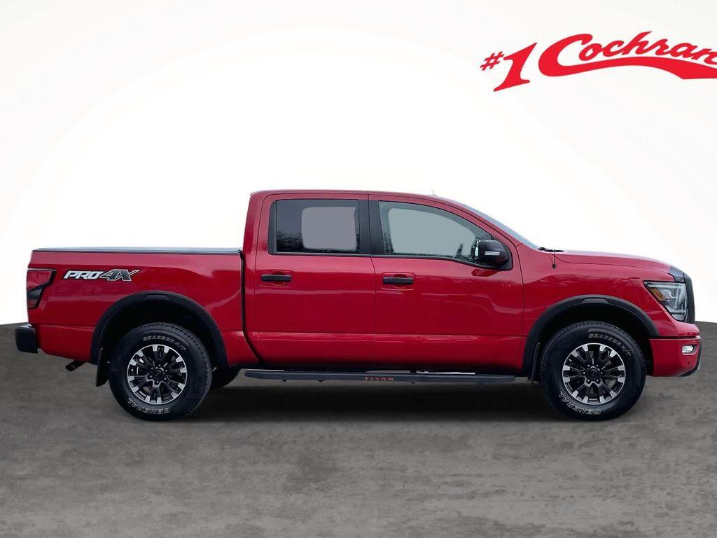 used 2021 Nissan Titan car, priced at $23,250