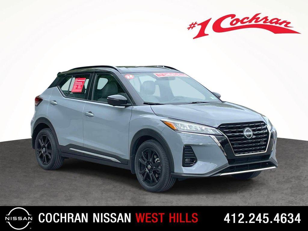 used 2024 Nissan Kicks car, priced at $20,999