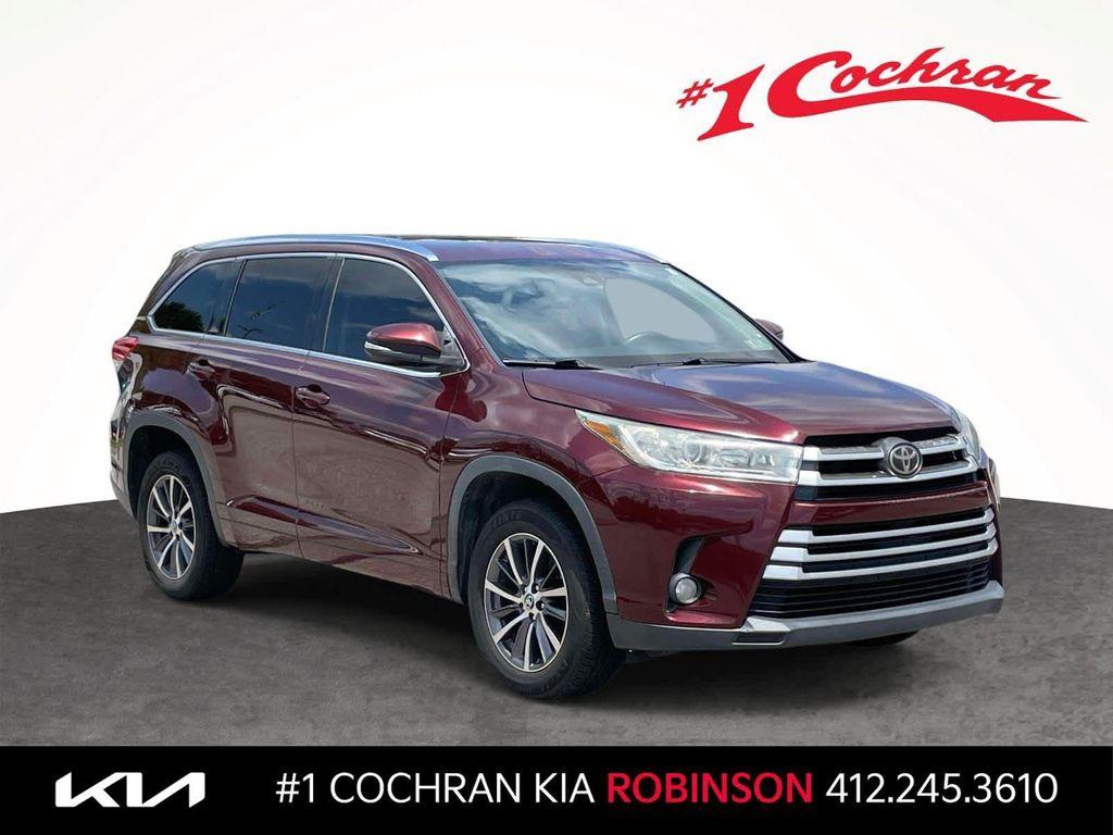 used 2017 Toyota Highlander car, priced at $20,000