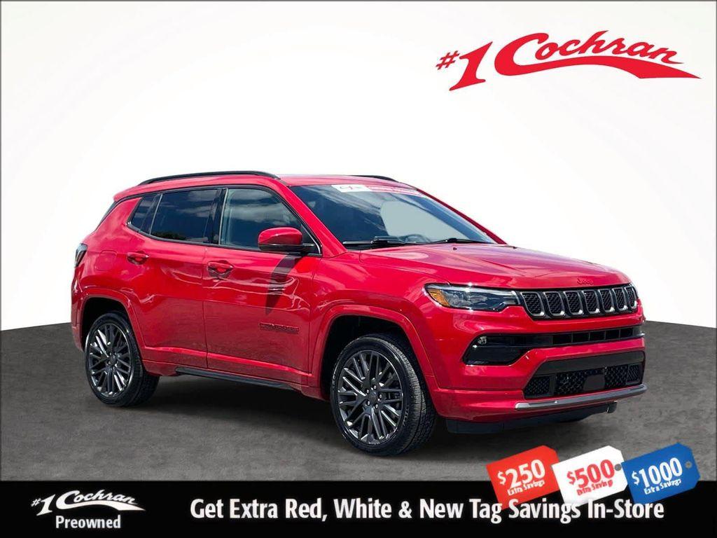 used 2023 Jeep Compass car, priced at $24,488