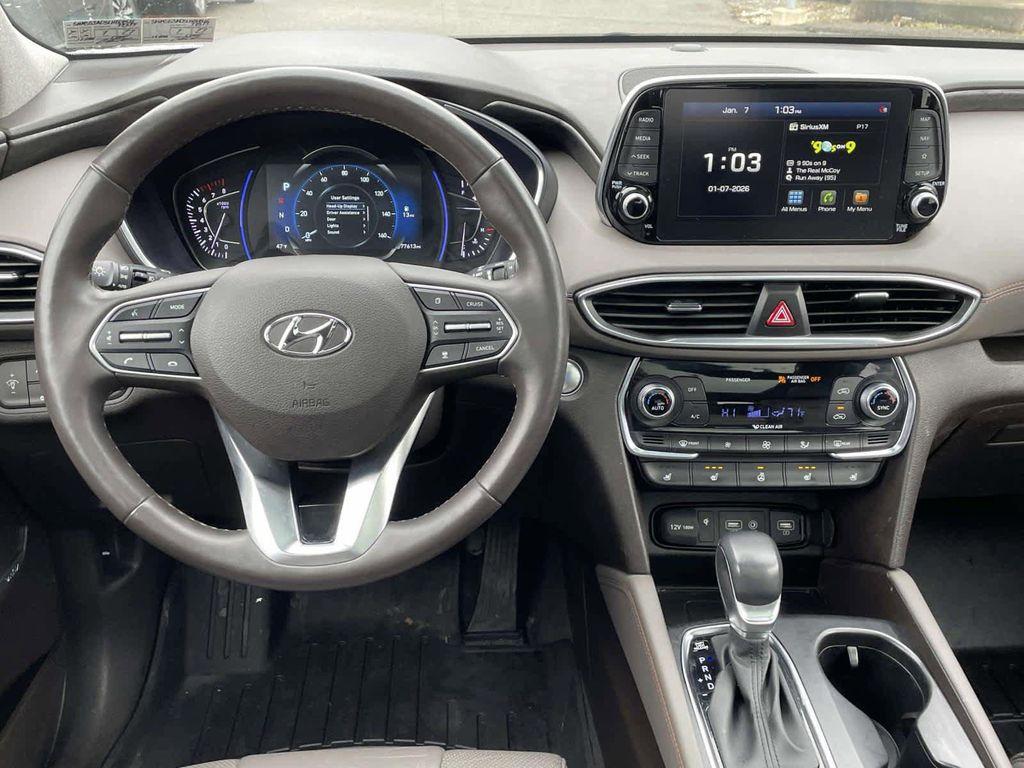 used 2020 Hyundai Santa Fe car, priced at $17,498