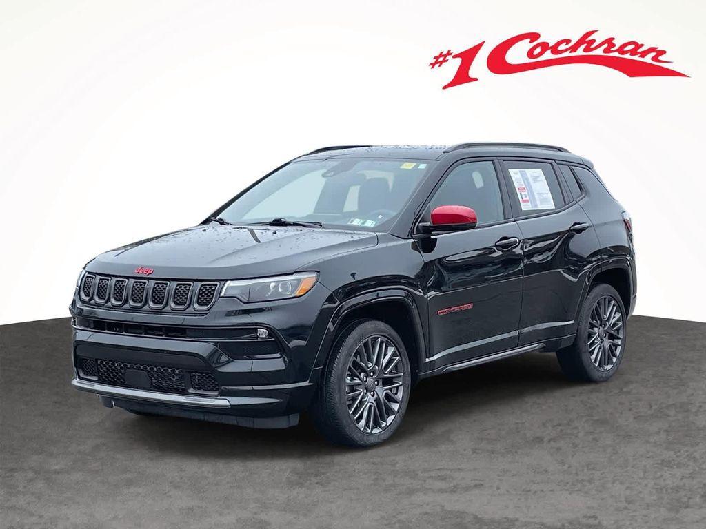 used 2023 Jeep Compass car, priced at $23,498