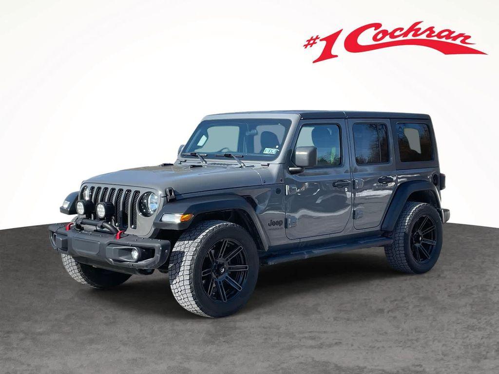 used 2020 Jeep Wrangler Unlimited car, priced at $23,498