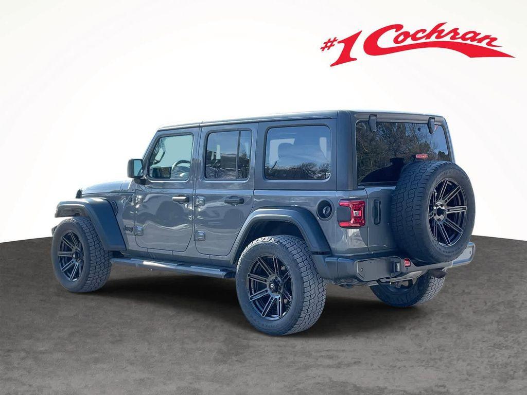 used 2020 Jeep Wrangler Unlimited car, priced at $23,498