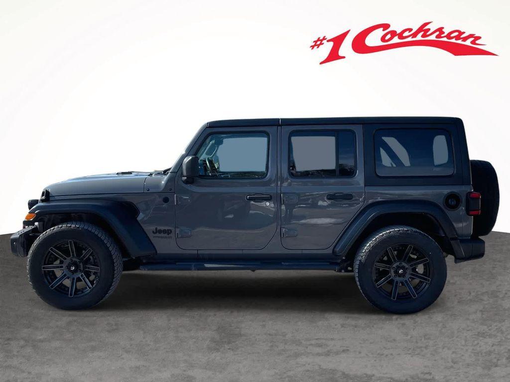 used 2020 Jeep Wrangler Unlimited car, priced at $23,498