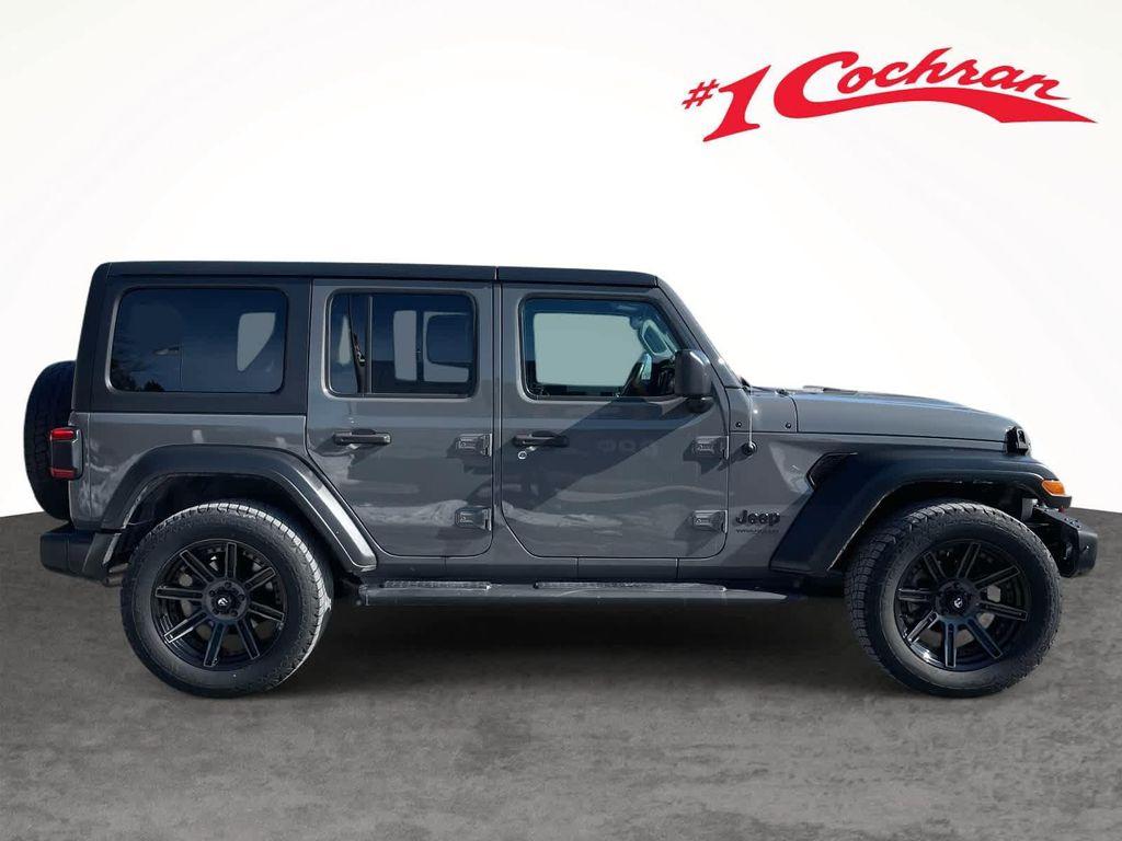 used 2020 Jeep Wrangler Unlimited car, priced at $23,498