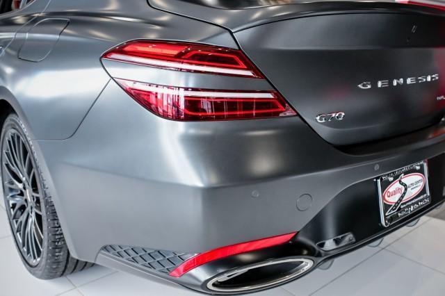 used 2022 Genesis G70 car, priced at $44,976