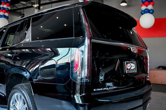used 2022 Cadillac Escalade car, priced at $72,976