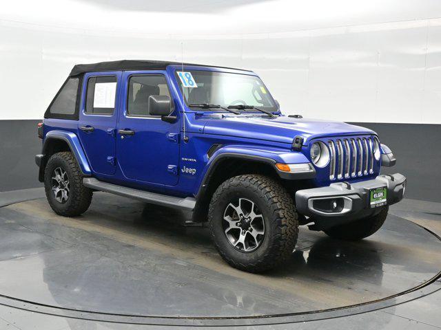 used 2018 Jeep Wrangler Unlimited car, priced at $21,490