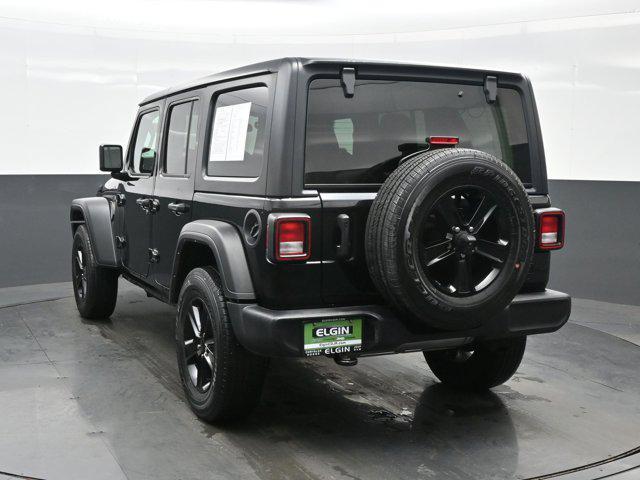 used 2022 Jeep Wrangler Unlimited car, priced at $25,990