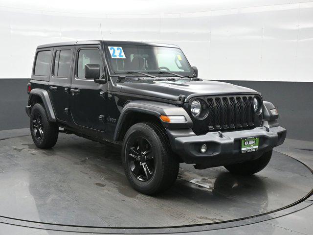 used 2022 Jeep Wrangler Unlimited car, priced at $25,990