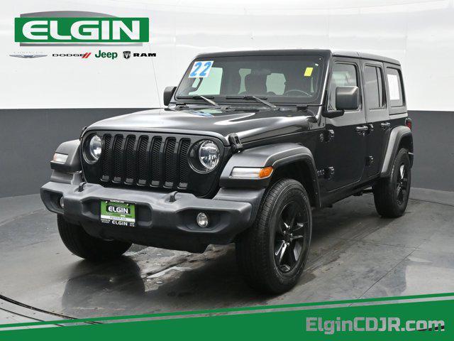 used 2022 Jeep Wrangler Unlimited car, priced at $25,990