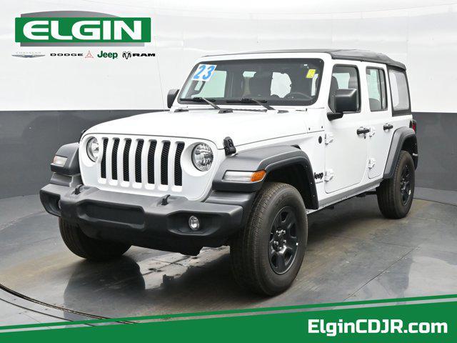 used 2023 Jeep Wrangler car, priced at $27,990