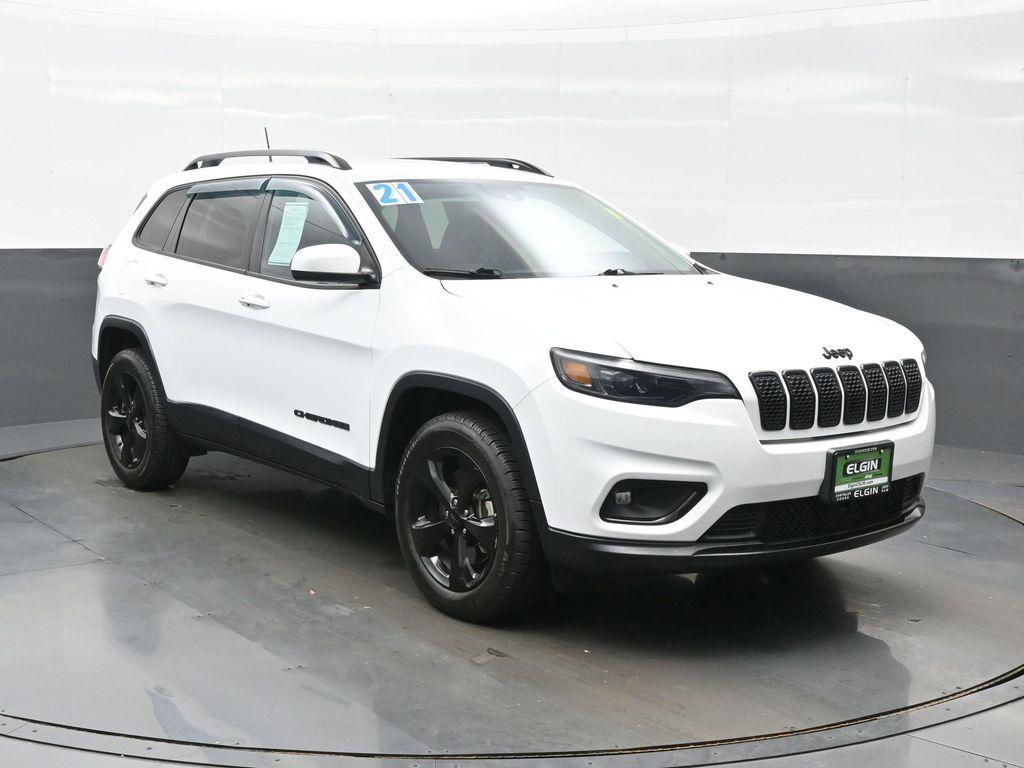 used 2021 Jeep Cherokee car, priced at $17,203