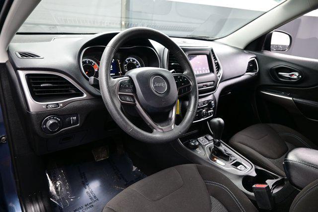 used 2021 Jeep Cherokee car, priced at $16,291