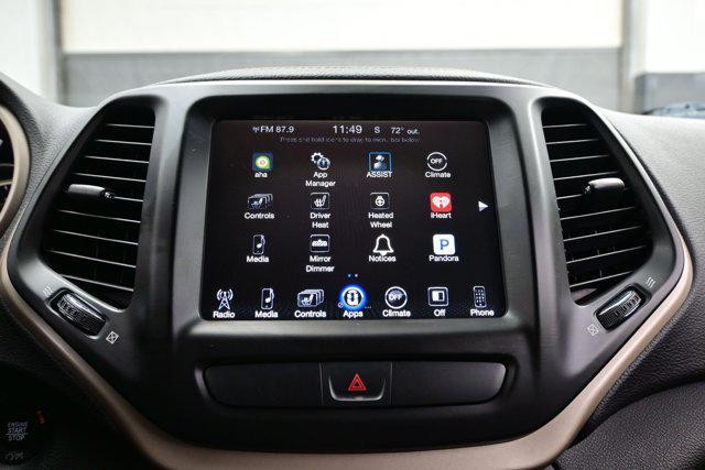 used 2017 Jeep Cherokee car, priced at $14,820