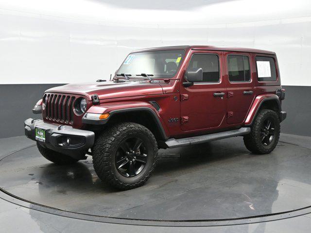 used 2021 Jeep Wrangler Unlimited car, priced at $23,490