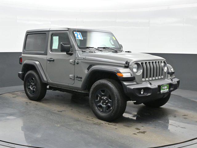 used 2021 Jeep Wrangler car, priced at $25,490