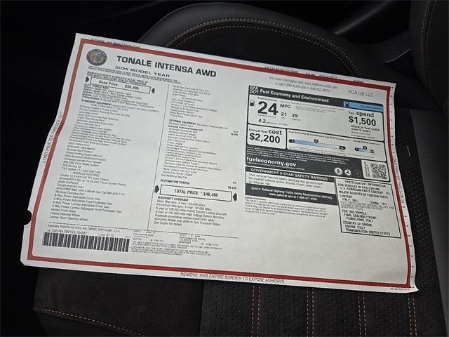 new 2025 Alfa Romeo Tonale car