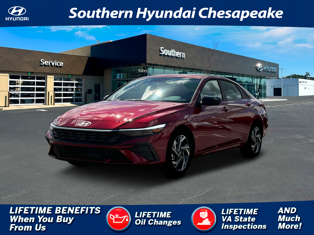 new 2025 Hyundai Elantra car, priced at $24,877
