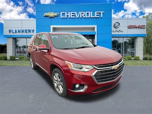 used 2021 Chevrolet Traverse car, priced at $25,987