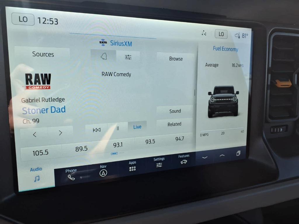 used 2022 Ford Bronco car, priced at $43,878